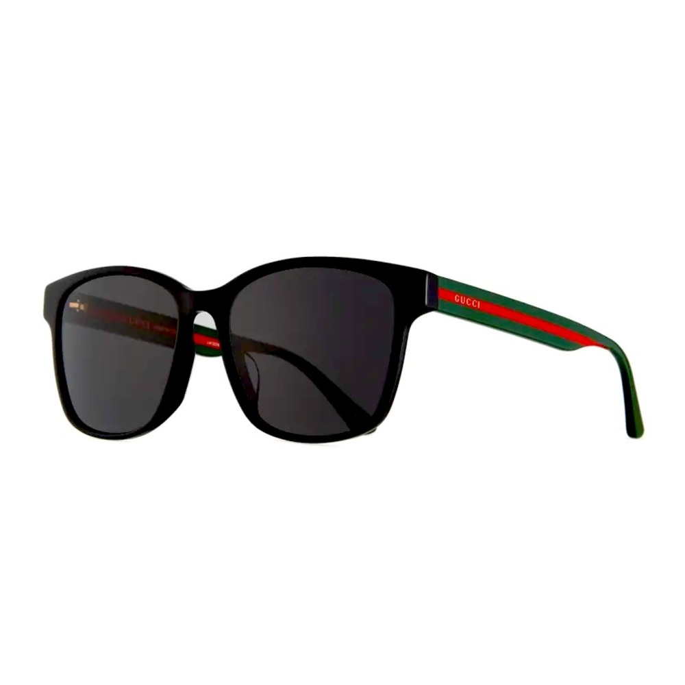 Men’s Gucci Acetate Sunglasses with Signature Web